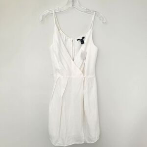 F21 strappy belted wrap dress